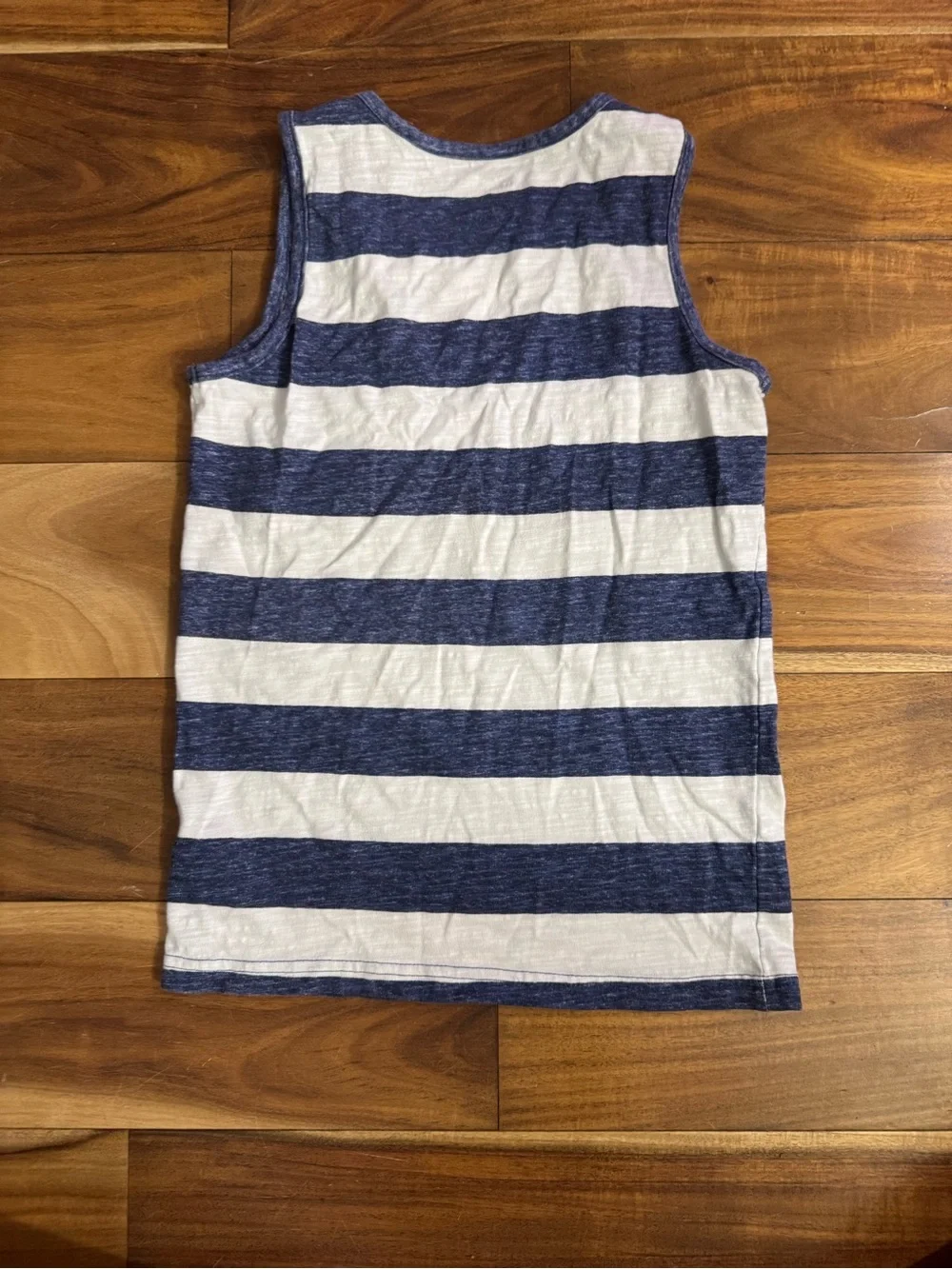 Carter's Navy and White Striped Tank Top with Pocket